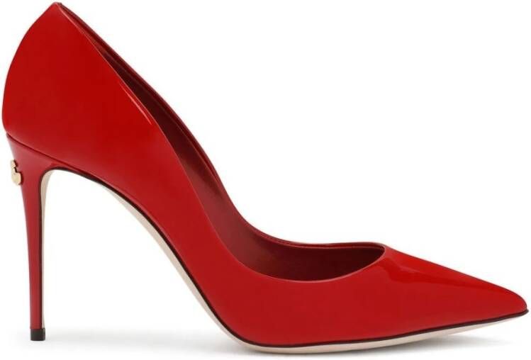 Dolce & Gabbana Pompen decollete , Rood, Dames