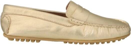 Dwrs Paris Moccasin Metallic | Champagne , Geel, Dames