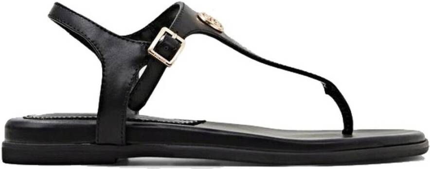 Esprit Platte sandalen , Zwart, Dames