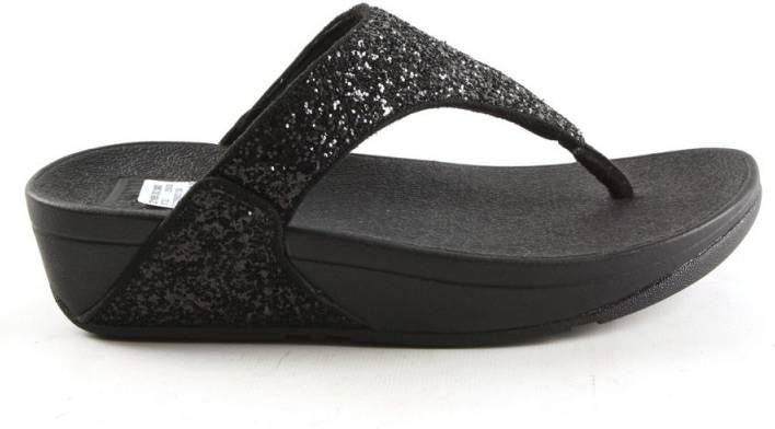FitFlop Lulu Glitter Toe Thongs Pu Glitter