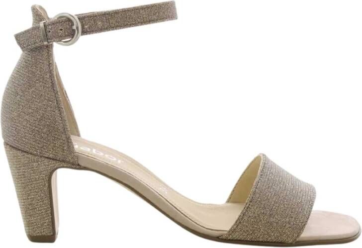Gabor Sandalen , Beige, Dames