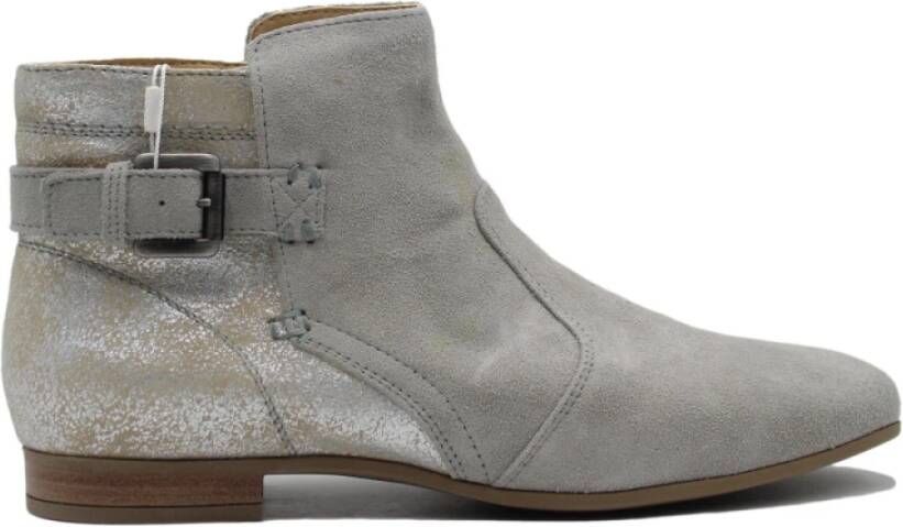 Geox Enkel laarzen , Grijs, Dames