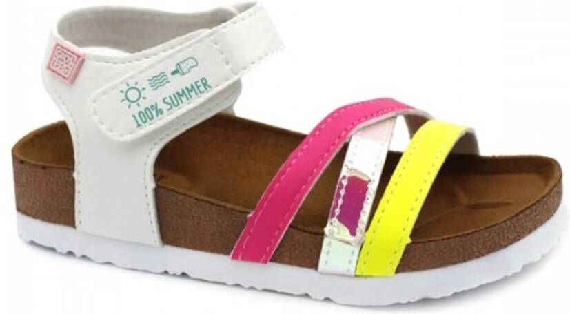 Gioseppo Chanclas 62326 , Wit, Dames