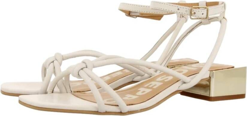 Gioseppo Hoge hiel sandalen , Wit, Dames