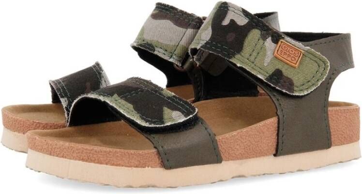 Gioseppo Sandalen Groen unisex
