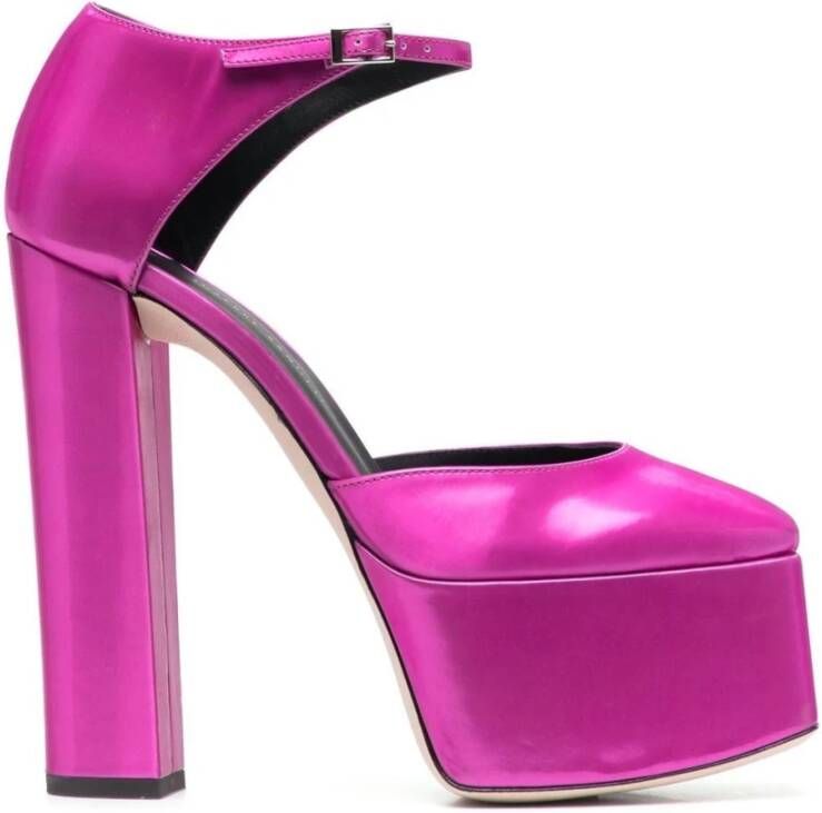 giuseppe zanotti With Heel Fuchsia , Paars, Dames