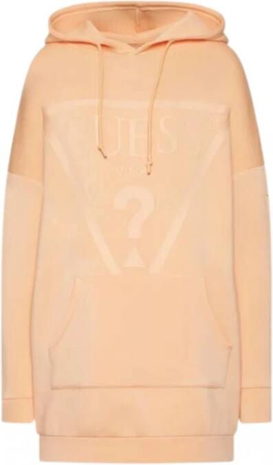 Guess Hoodies & Sweatvesten Oranje Dames