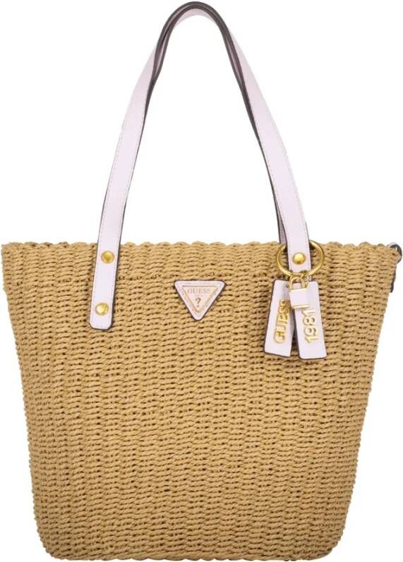 Guess Handtas , Paars, Dames