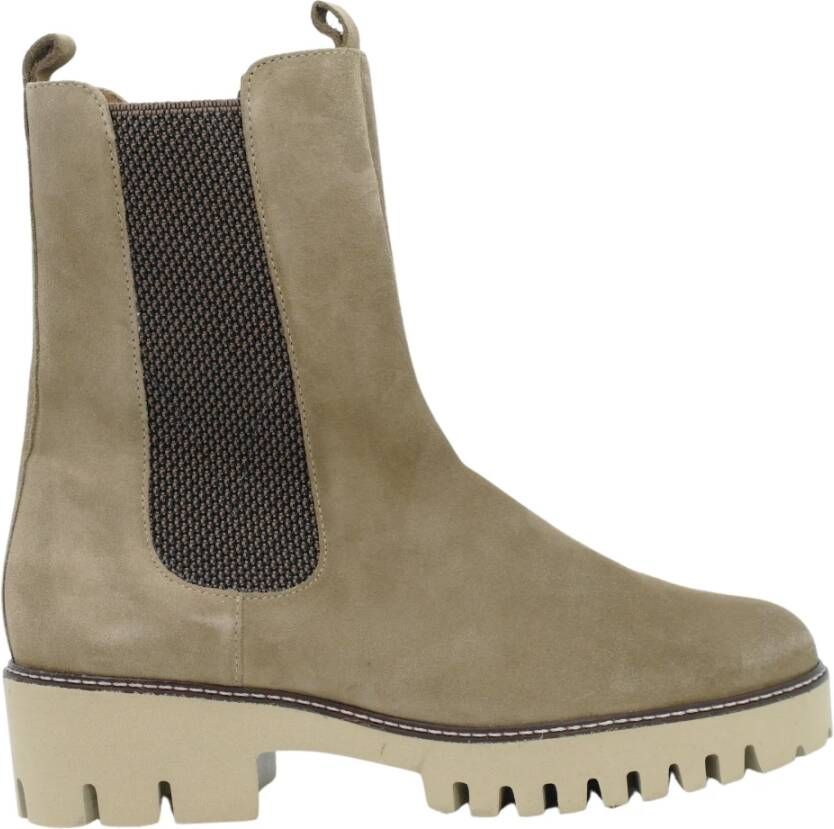 HASSIA Enkel laarzen , Beige, Dames
