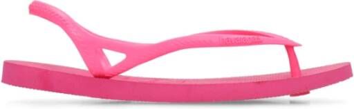 Havaianas Platte sandalen , Roze, Dames