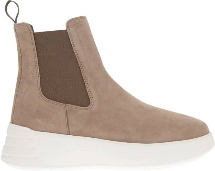 Hogan Chelsea laarzen , Beige, Dames