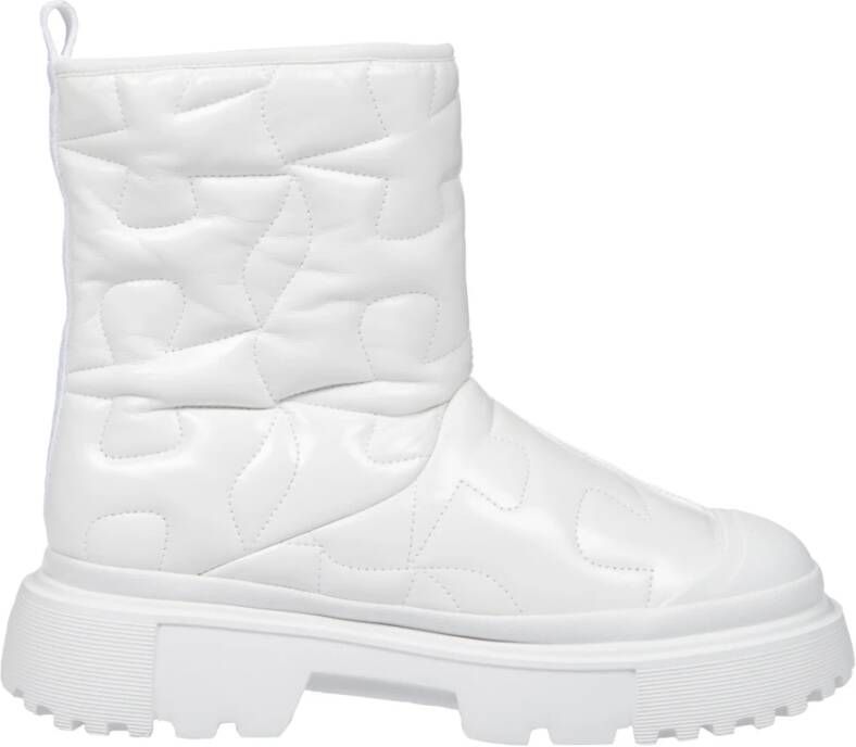 Hogan Enkel laarzen , Wit, Dames