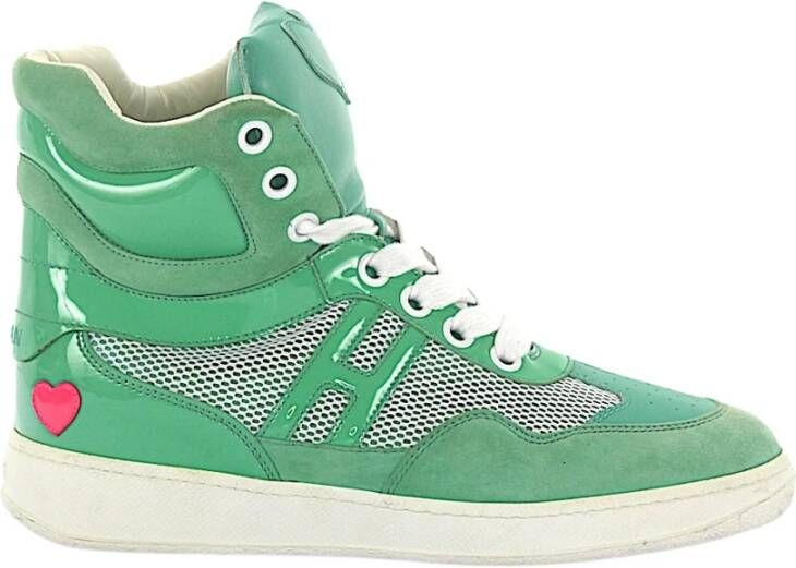Hogan Hoge sneakers , Groen, Dames