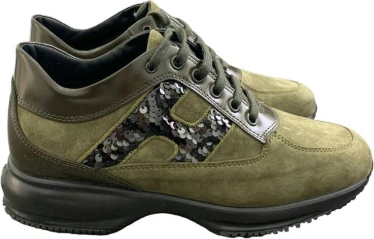 Hogan Sneakers , Groen, Dames