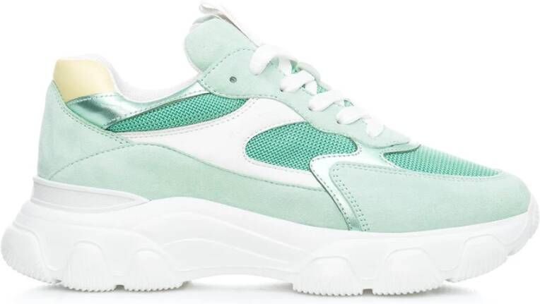 Hogan Sneakers , Groen, Dames