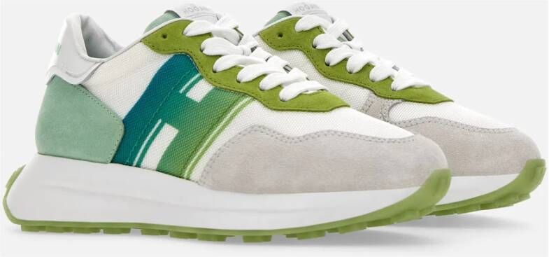 Hogan Sneakers , Groen, Dames
