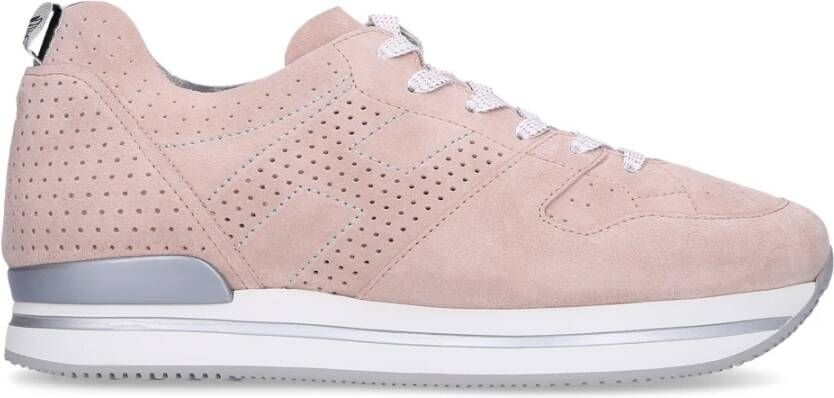 Hogan Sneakers H222 , Roze, Dames