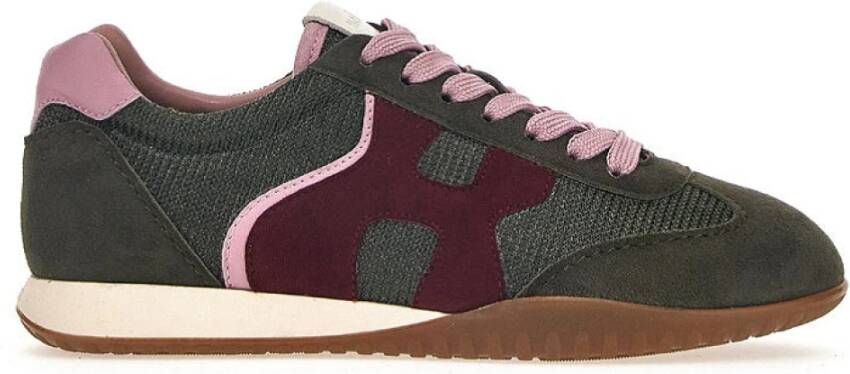 Hogan Sneakers Hxw5650Do010Tc0Ya8 4355 , Groen, Dames