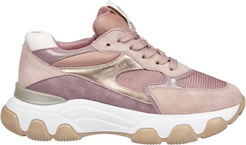 Hogan Sneakers , Roze, Dames