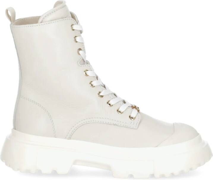 Hogan Veterlaarzen , Wit, Dames