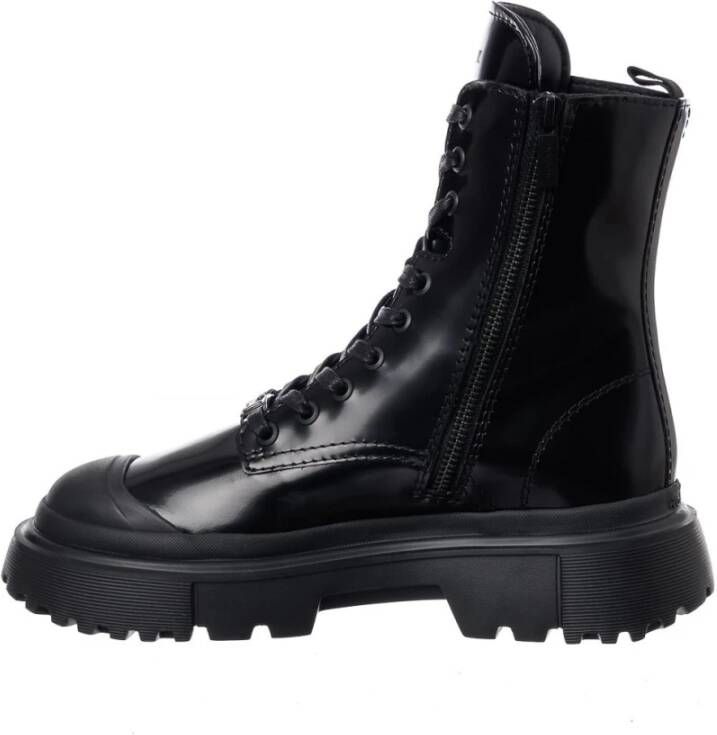 Hogan Veterlaarzen , Zwart, Dames