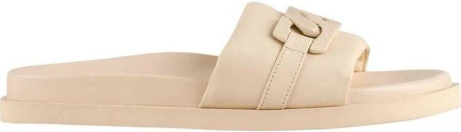 Högl gemma slippers , Beige, Dames