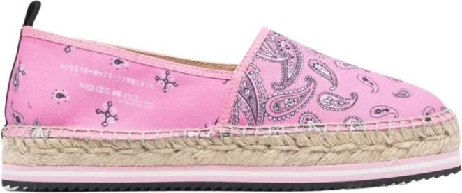Kenzo Platte schoenen , Roze, Dames