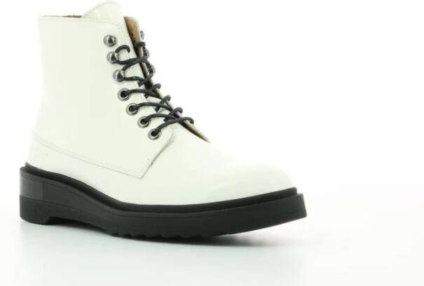Kickers Adhemar Boots , Wit, Dames