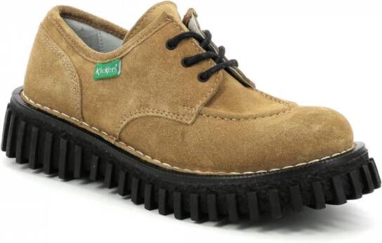 Kickers Aktive Laced Shoes , Bruin, Dames