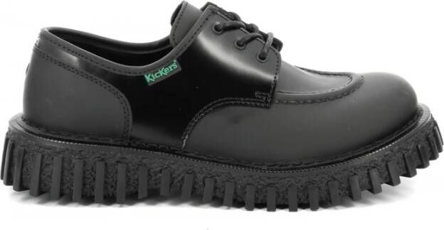 Kickers Veterschoenen Zwart Dames