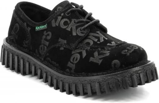 Kickers Veterschoenen Zwart Dames