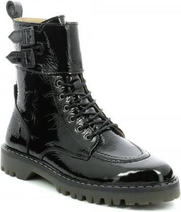 Kickers Deckranger Boots , Zwart, Dames