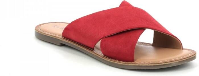 Kickers Slippers Rood Dames