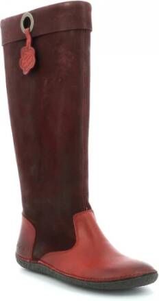 Kickers Hohigh Boots , Rood, Dames