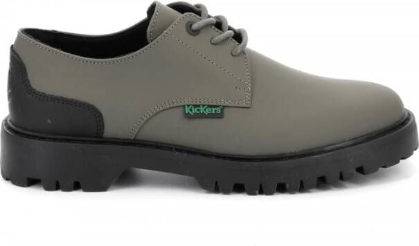Kickers Kick Deckdear Laced Shoes , Bruin, Dames