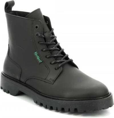 Kickers Kick Decklock Lace up Boots , Zwart, Dames