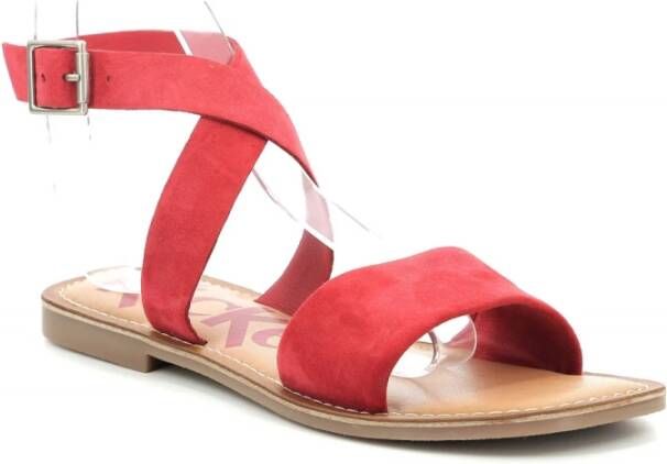 Kickers Kick Gimik Sandals , Rood, Dames