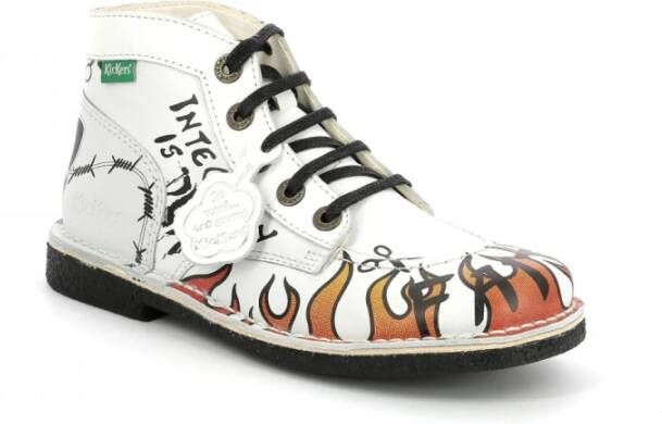 Kickers Legendiknew Boots , Wit, Dames