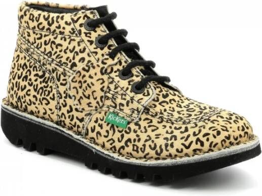 Kickers Neorallye Shoes , Beige, Dames