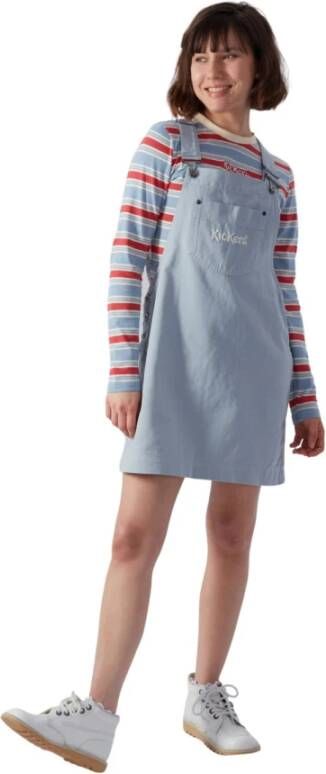 Kickers Casual kleedjes Blauw Dames