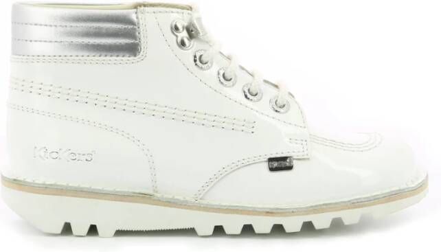 Kickers Laarzen Wit Dames