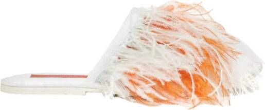 La DoubleJ Pantoffels Oranje Dames