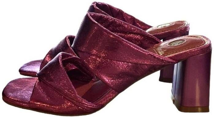 la strada Hoge hiel sandalen , Paars, Dames