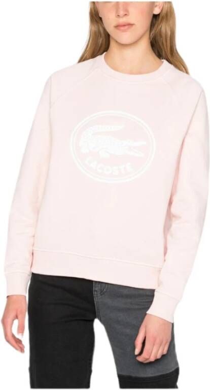 Lacoste Hoodies & Sweatvesten Roze Dames