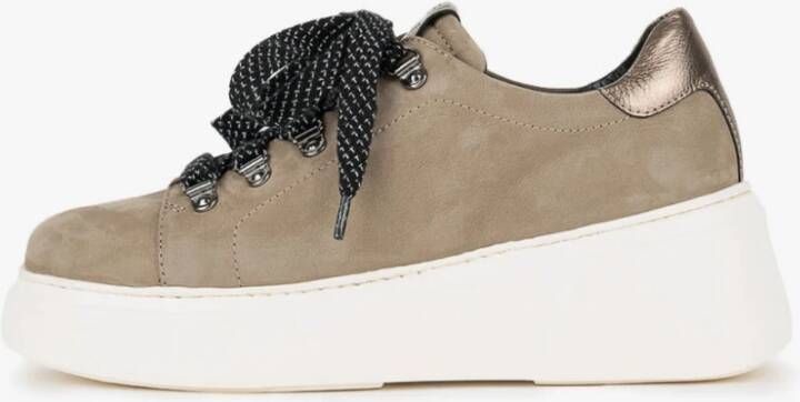 Laura Bellariva Veterschoenen Beige Dames