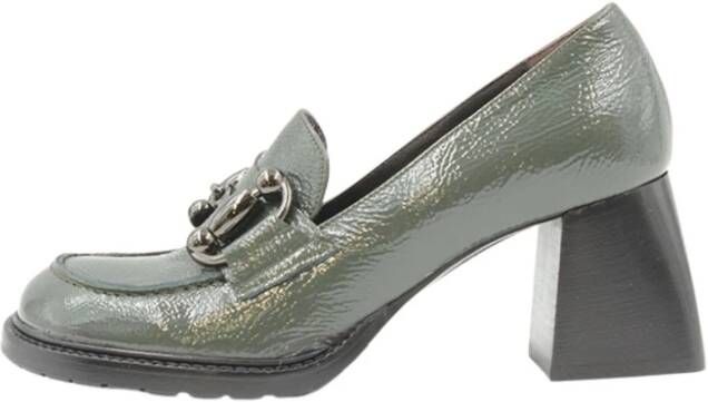 Laura Bellariva Ronde teen mocassin , Grijs, Dames