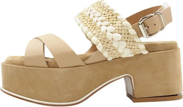Laura Bellariva Sandalen Beige Dames