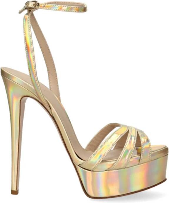 Le Silla Sandalen Geel Dames