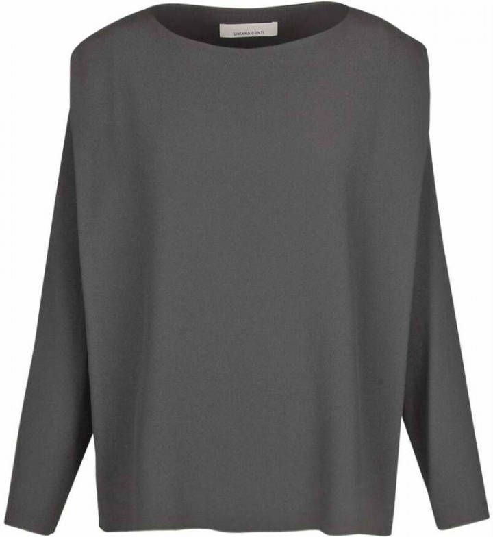 Liviana Conti Blouses Grijs Dames