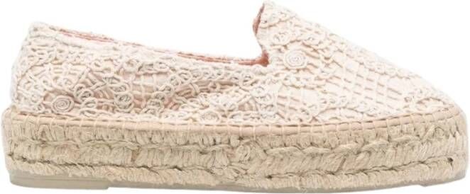 Manebí Espadrilles Wit Dames
